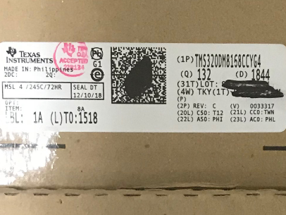 TMS320DM8168CCYG4